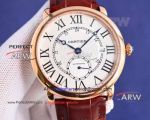 AAA replica TW factory Cartier London series RONDE DE CARTIER rose gold case watch (1)_th.jpg